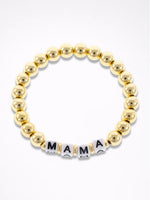 Load image into Gallery viewer, MAMA Bead Semi-precious Stone Stretch Bracelet Women N6D520