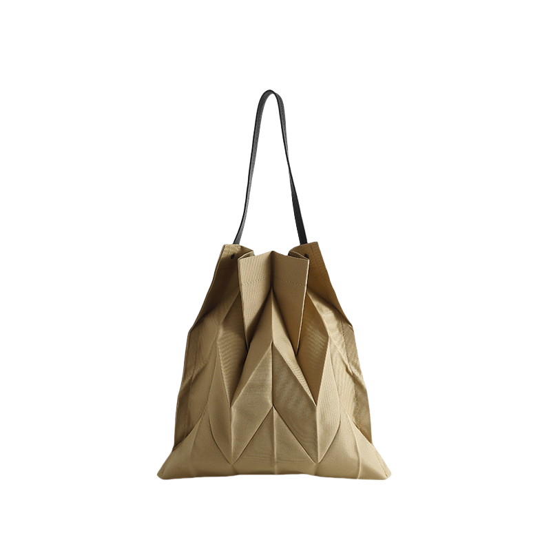 Pleated Oxford Tote Dual Carry System S5P313