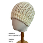 Load image into Gallery viewer, Vintage Hollow Knit Beanie Oversize Face Slimming N6H231