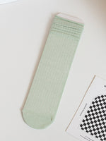 Load image into Gallery viewer, Breathable Mesh Slouch Socks Women N6C161