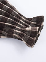 Load image into Gallery viewer, Honeycomb Check Pullover Shirt Women N6C094