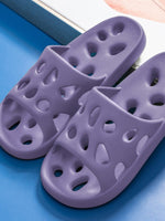 Load image into Gallery viewer, Non-Slip Openwork EVA Shower Slippers Women N6C233