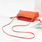 Load image into Gallery viewer, Crinkle PU Cloud Bag Crossbody Drawstring Pouch N6F104
