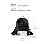 Load image into Gallery viewer, Genuine Leather Backpack Laptop Travel Commuter N6F162