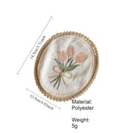 Load image into Gallery viewer, Vintage Lace Embroidered Coaster Doily Display Mat N6G077