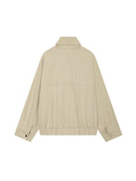 Load image into Gallery viewer, Simple Stand Collar Loose Fit Bomber Jacket N6G155