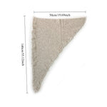 Load image into Gallery viewer, Womens Yak Down Wool Blend Fringe Knit Scarf N6K240