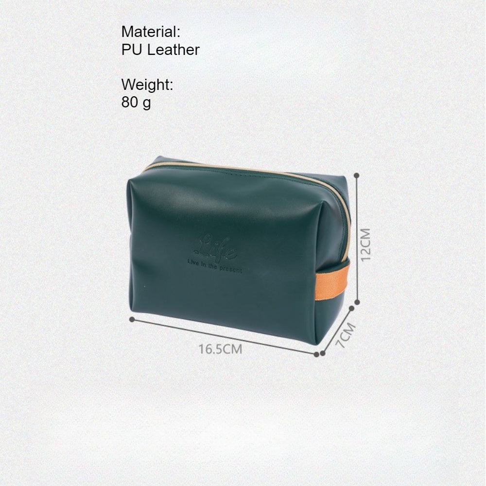 PU Storage Bag Waterproof Cosmetic Organizer Pouch N6G276