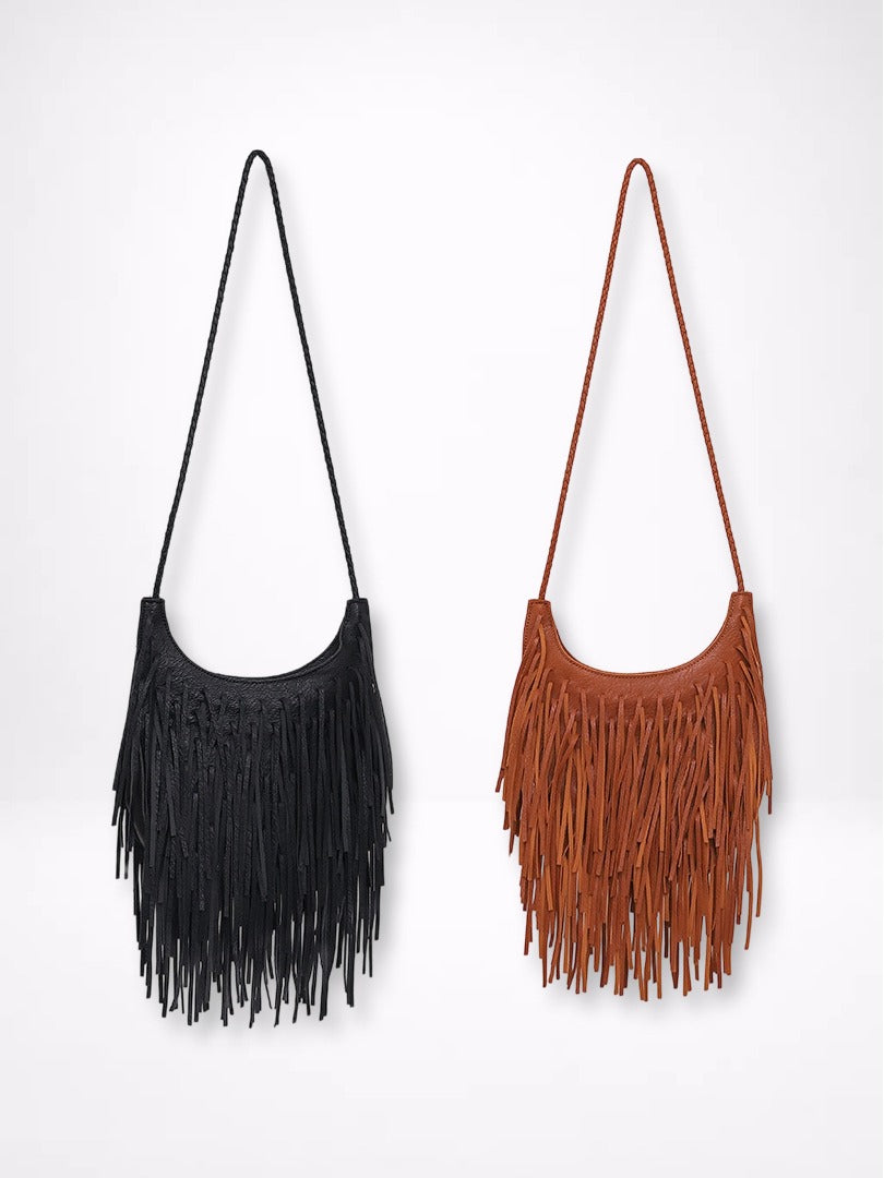 Handmade Fringe Crossbody Bag Women N6C223