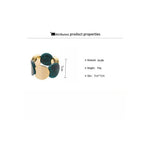 Load image into Gallery viewer, Acrylic Round Segment Elastic Bangle Statement Women N6H081