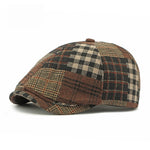 Load image into Gallery viewer, Six Panel Adjustable Newsboy Cap  M5A267