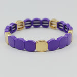 Load image into Gallery viewer, Multicolor Enamel Geometric Cuff Alloy Stove Fired S5P210