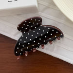 Load image into Gallery viewer, Polka Dot Claw Clip Retro Acetate Large Hair Clip N6F070