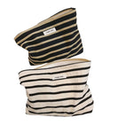 Load image into Gallery viewer, Contrast Stripe Canvas Zipper Organizer Horizontal S5P362
