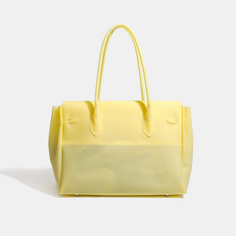 Translucent Jelly Tote Bag Shoulder Crossbody N6F166