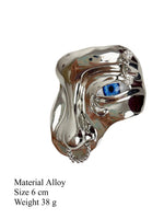 Load image into Gallery viewer, Half Face Mask Nose Ring Brooch Gothic Pin Women N6A207