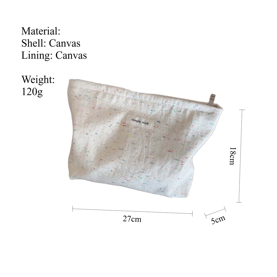 Solid Canvas Organizer Unlined Construction S5P358
