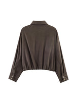 Load image into Gallery viewer, Women's POLO Collar Jacket &amp; Casual Pants Separates N6H122