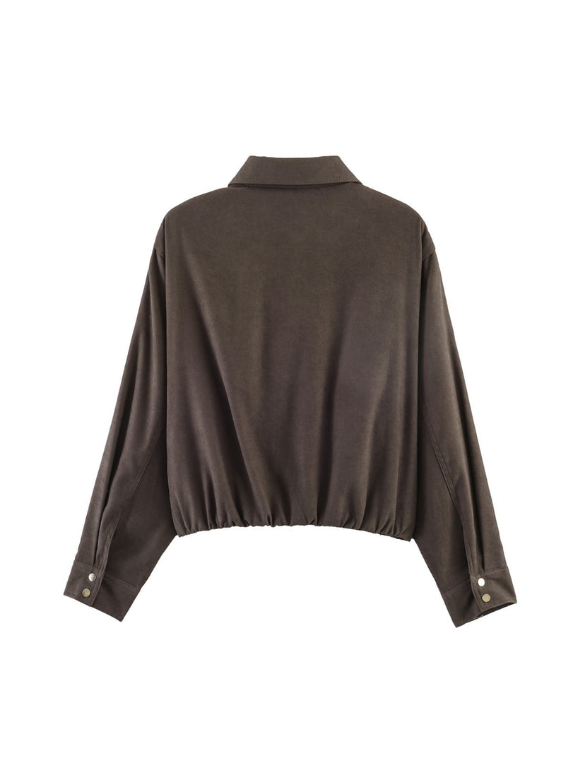 Women's POLO Collar Jacket & Casual Pants Separates N6H122