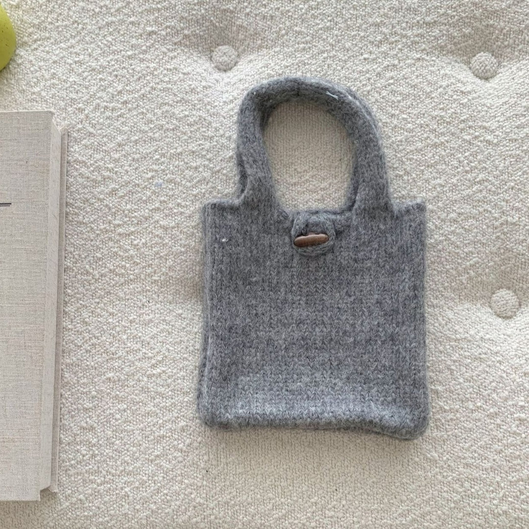 Knit Handbag Women Commuter Storage Bag N6H317