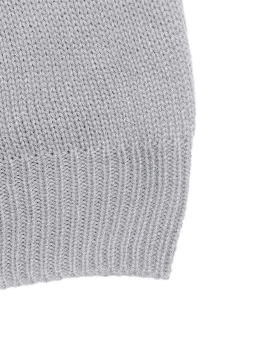 Round Neck Long Sleeve Pullover Sweater N6H306