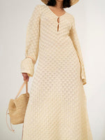 Load image into Gallery viewer, Cotton Bikini Dress Mid Weight Apricot N5Z992

