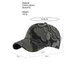 Load image into Gallery viewer, Denim Jacquard Hard Top Baseball Cap Washed Vintage N6G209