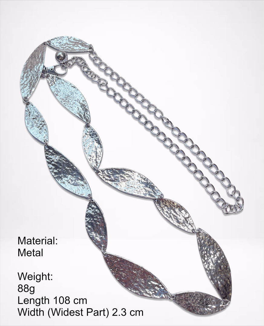 Boho Silver Adjustable Waist Chain Women N6C160