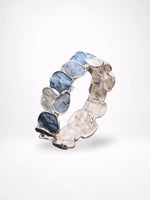 Load image into Gallery viewer, Enamel Square Geometric Stretch Bangle Women N6C218
