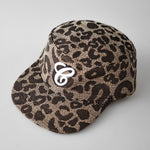 Load image into Gallery viewer, Retro Leopard Print Flat Top Baseball Cap Women N6C077