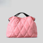 Load image into Gallery viewer, Diamond Quilted Polyester Tote Multi Color Options S5P392