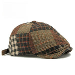 Load image into Gallery viewer, Six Panel Adjustable Newsboy Cap  M5A267