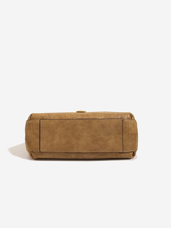 Crocodile Grain Pillow Bag Women N6C043