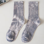 Load image into Gallery viewer, Breathable Mid Calf Cotton Socks Vintage Wash  M5A078