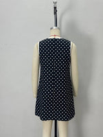 Load image into Gallery viewer, Polka Dot Sleeveless Dress with Bow Women N6D143