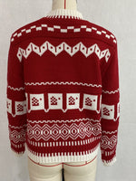Load image into Gallery viewer, Fair Isle Geometric Jacquard Loose Pullover Sweater N6H285