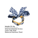 Load image into Gallery viewer, Stainless Steel Scarf Bracelet Light Designer Cuff N6F276