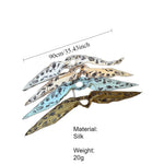 Load image into Gallery viewer, Ocean Print Seaweed Ribbon Scrunchie Holiday Hair Tie N6F142