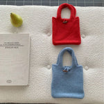 Load image into Gallery viewer, Knit Handbag Women Commuter Storage Bag N6H317