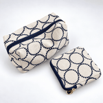 Load image into Gallery viewer, Vintage Embroidered Cotton Cosmetic Pouch N6J265