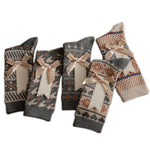 Load image into Gallery viewer, Vintage Ethnic Double Needle Mid-Calf Socks Warm N6H035
