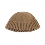 Load image into Gallery viewer, Lock-Stitch Bucket Hat Knit Fisherman Beanie Women N6H217