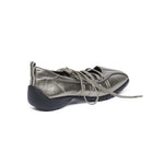 Load image into Gallery viewer, Silver Square Toe Ballet Mary Jane Flat Shoes Women N6G252