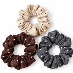 Load image into Gallery viewer, Womens Vintage Star Print Fabric Scrunchie N6K022