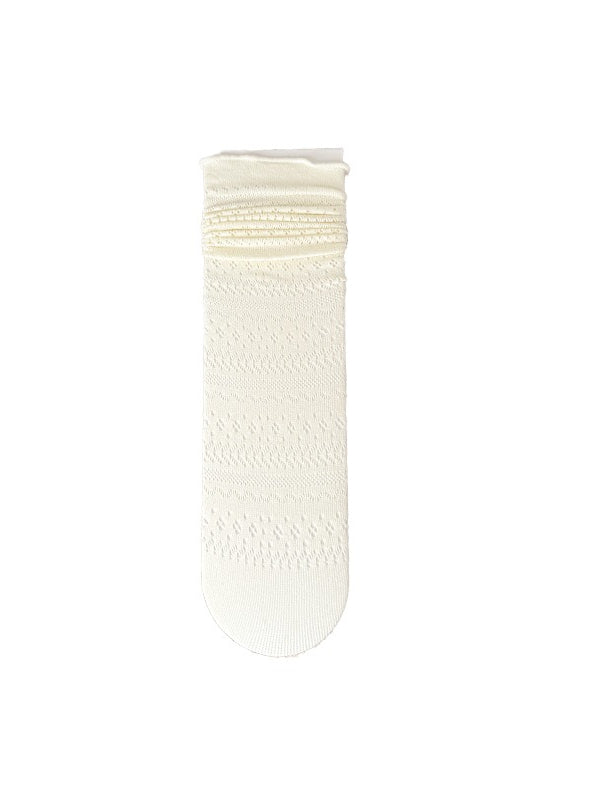 Sheer Mesh Mid-Calf Socks Women N6C165