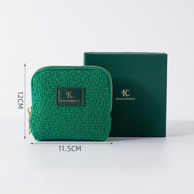 Compact Jewelry Organizer Box Multi Compartment S5P403