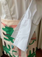 Load image into Gallery viewer, Graffiti Print Pocket Shirt Bodycon Skirt Two Piece Set N6F256