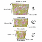 Load image into Gallery viewer, Womens Vintage Floral Jacquard Cosmetic Bag N6K114