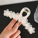 Load image into Gallery viewer, Jelly Color Flower Hair Claw Clip Women Resin N6C350