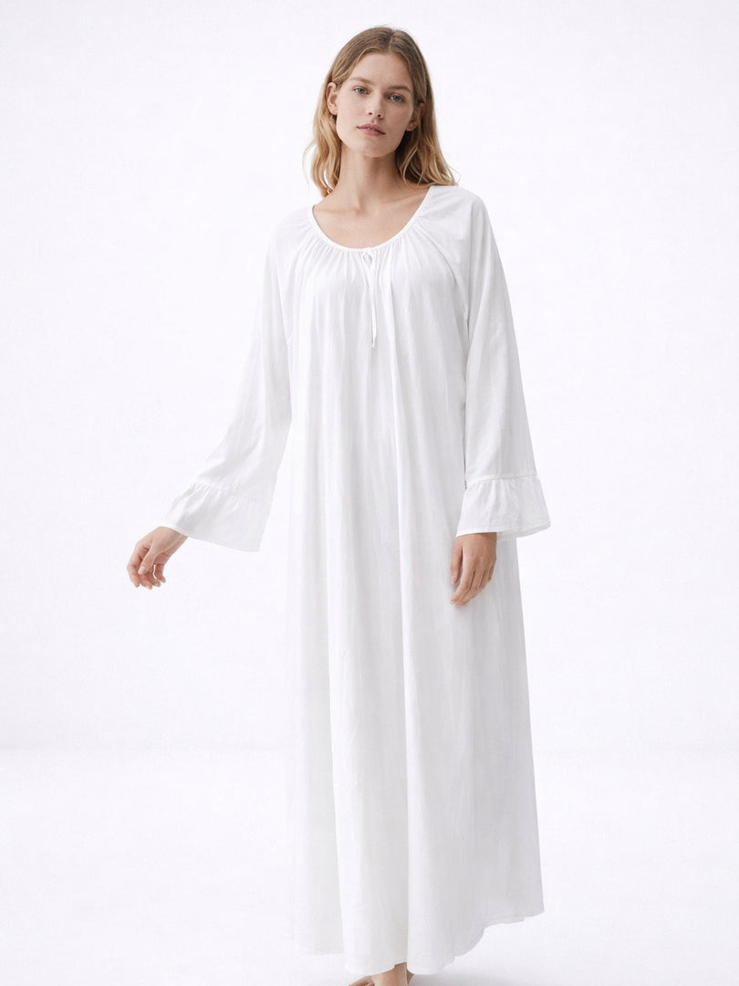 Brown Lounge Robe Dress Women N6C200